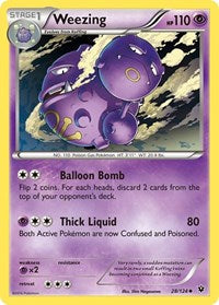 Weezing (28/124) [XY Fates Collide]