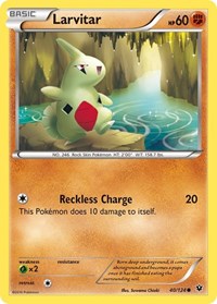 Larvitar (40) (40/124) [XY Fates Collide]