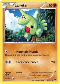 Larvitar (41) (41/124) [XY Fates Collide]