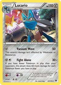Lucario (63) (63/124) [XY Fates Collide]