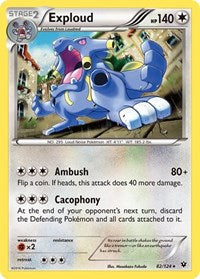 Exploud (82/124) [XY Fates Collide]