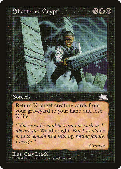 Shattered Crypt (80) [Weatherlight]