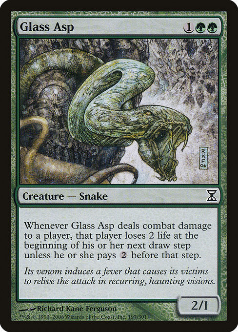 Glass Asp (197) [Time Spiral]