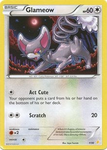 Glameow (1) (1/30) [XY Trainer Kit Pikachu Libre and Suicune]