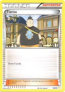 Tierno (20 - Pikachu Libre Deck) (20/30) [XY Trainer Kit Pikachu Libre and Suicune]
