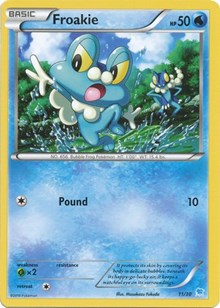 Froakie (11) (11/30) [XY Trainer Kit Pikachu Libre and Suicune]
