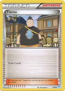 Tierno (29 - Suicune Deck) (29/30) [XY Trainer Kit Pikachu Libre and Suicune]
