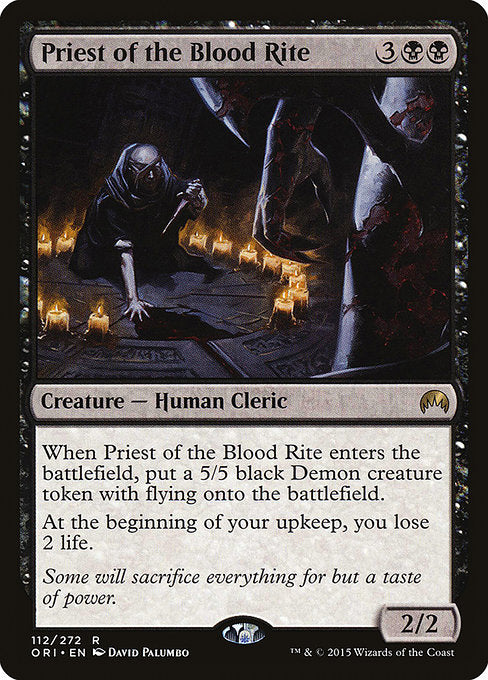 Priest of the Blood Rite (112) [Magic Origins]