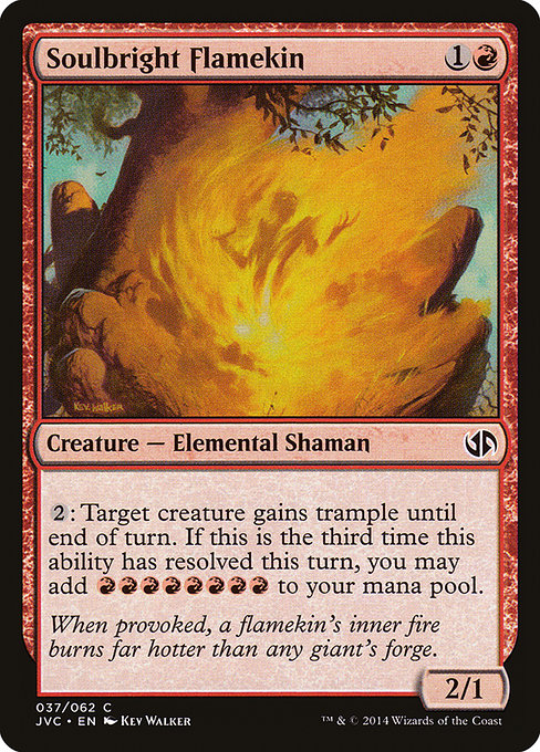 Soulbright Flamekin (37) [Duel Decks Anthology: Jace vs. Chandra]