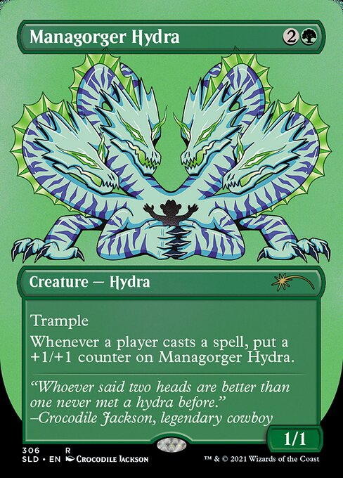 Managorger Hydra (306) [Secret Lair Drop] [Borderless]