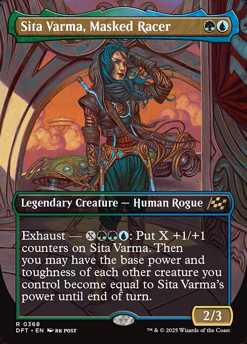 Sita Varma, Masked Racer (368) [Aetherdrift]