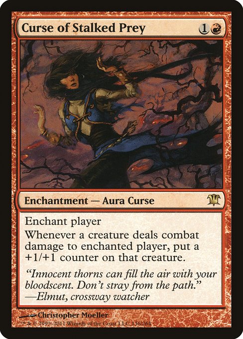 Curse of Stalked Prey (136) [Innistrad]