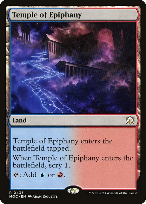 Temple of Epiphany (433) [March of the Machine Commander]