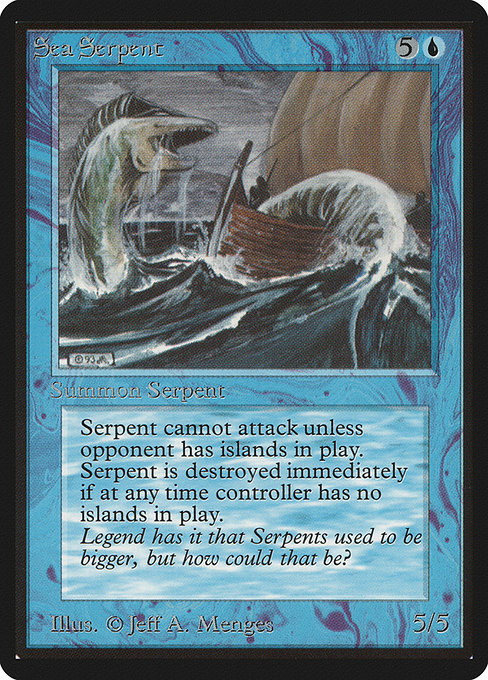 Sea Serpent (77) [Limited Edition Beta]