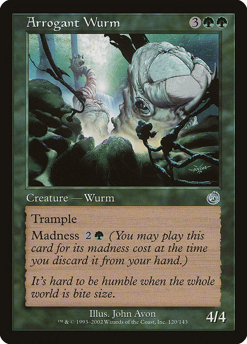 Arrogant Wurm (120) [Torment]