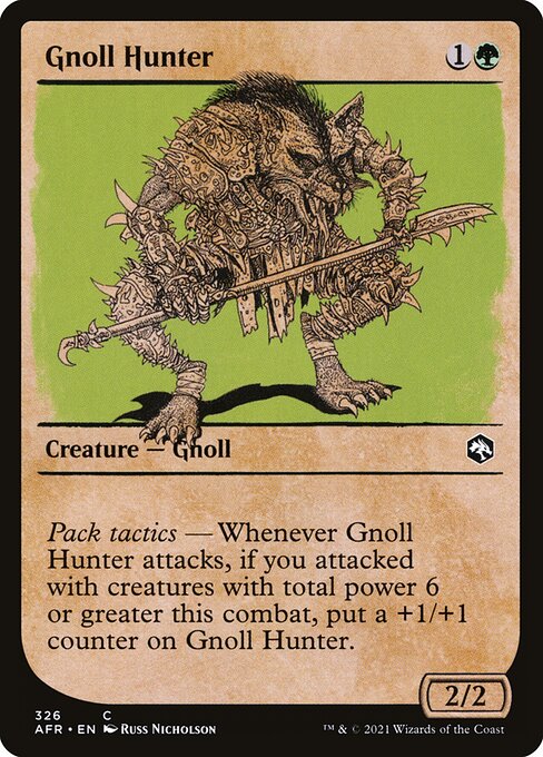 Gnoll Hunter (326) [Adventures in the Forgotten Realms] [Showcase]