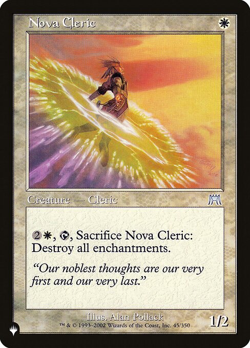 Nova Cleric (ONS-45) [The List]