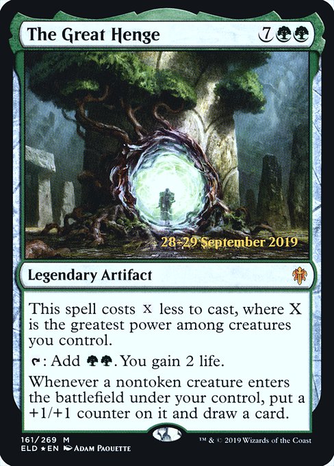 The Great Henge (161s) [Throne of Eldraine Promos]