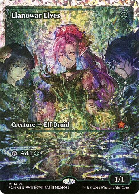 Llanowar Elves (439) [Foundations]
