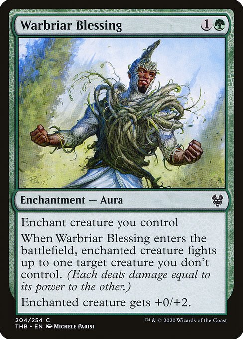 Warbriar Blessing (204) [Theros Beyond Death]