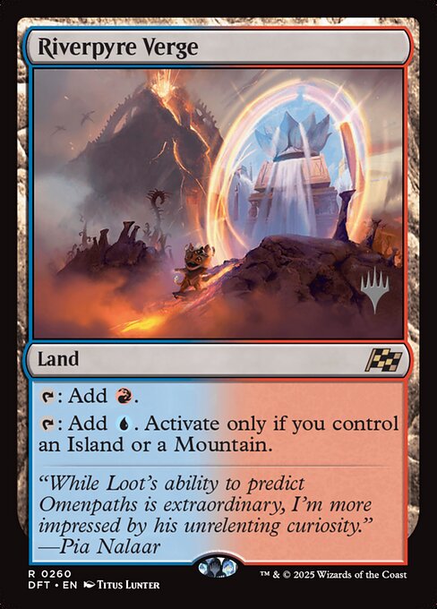 Riverpyre Verge (260p) [Aetherdrift Promos]