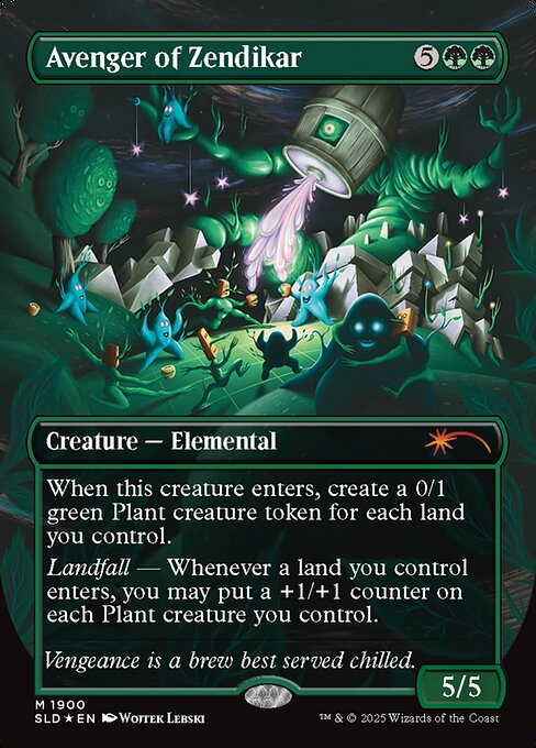 Avenger of Zendikar (1900) [Secret Lair Drop]