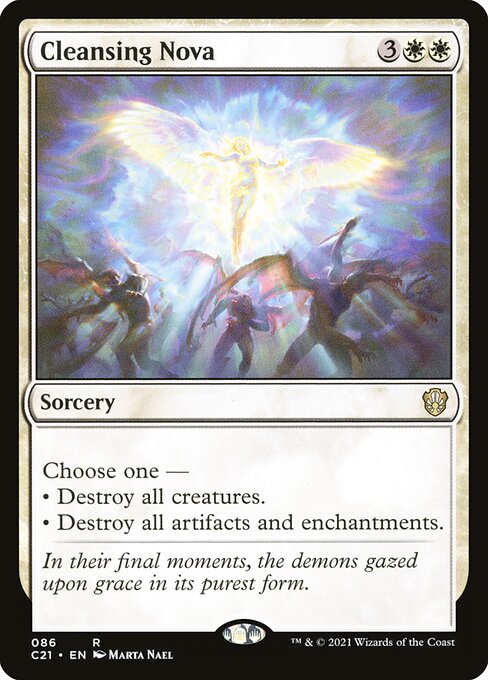 Cleansing Nova (86) [Commander 2021]