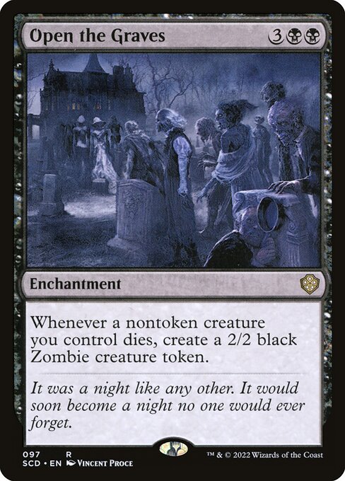 Open the Graves (97) [Starter Commander Decks]