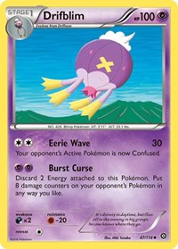 Drifblim (47/114) [XY Steam Siege]