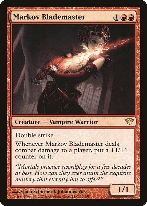 Markov Blademaster (96) [Dark Ascension]