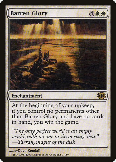 Barren Glory (3) [Future Sight]