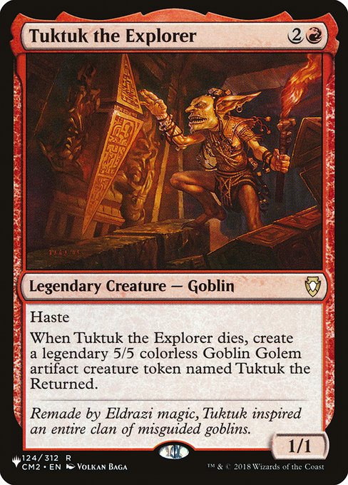 Tuktuk the Explorer (CM2-124) [The List]