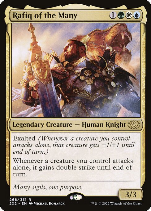 Rafiq of the Many (268) [Double Masters 2022]