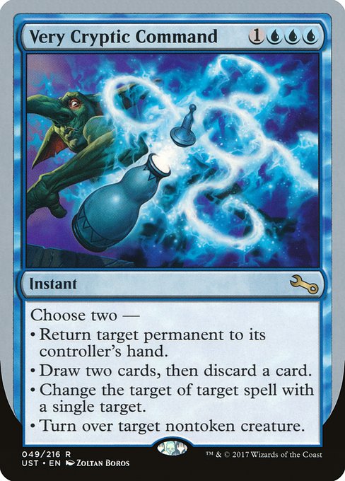 Very Cryptic Command (49d) [Unstable]