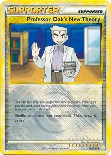 Professor Oak's New Theory - 101/123 (League Promo) (101/123) [League and Championship Cards]