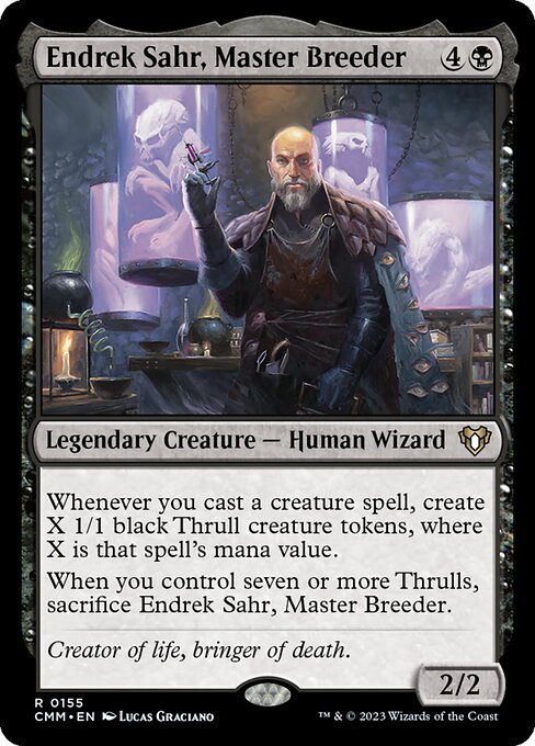 Endrek Sahr, Master Breeder (155) [Commander Masters]