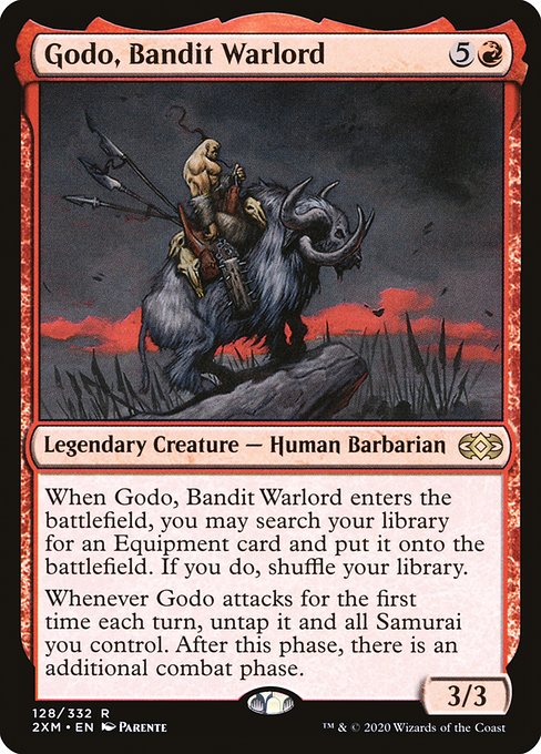Godo, Bandit Warlord (128) [Double Masters]