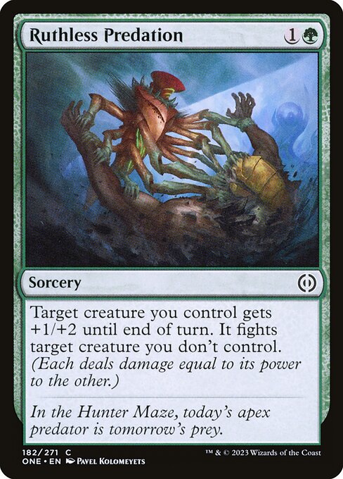 Ruthless Predation (182) [Phyrexia: All Will Be One]