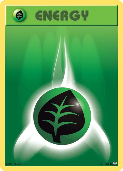 Grass Energy (91/108) [XY Evolutions]