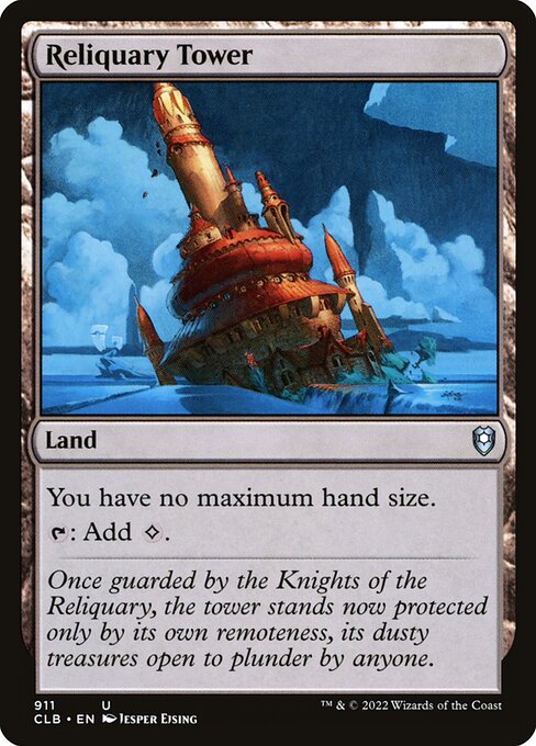 Reliquary Tower (911) [Commander Legends: Battle for Baldur's Gate]