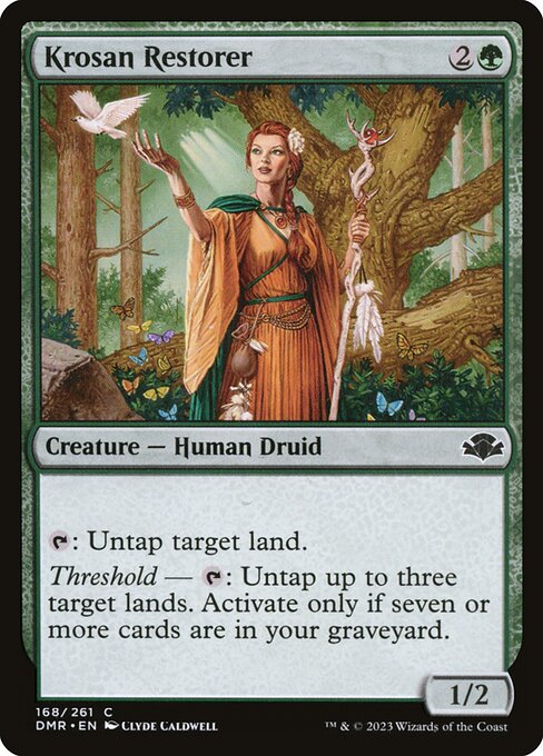 Krosan Restorer (168) [Dominaria Remastered]