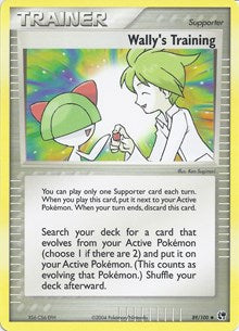 Wally's Training (89) [EX Battle Stadium]