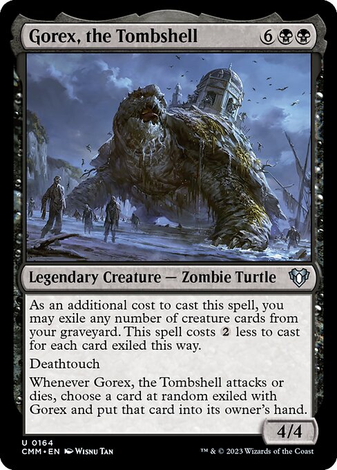 Gorex, the Tombshell (164) [Commander Masters]