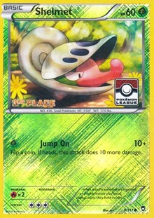 Shelmet - 8/111 (Pokemon League) [3rd Place] (008/111) [League and Championship Cards]