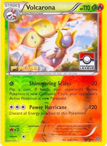 Volcarona - 15/114 (Pokemon League) [1st Place] (015/114) [League and Championship Cards]