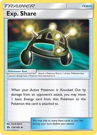 Exp. Share (118/149) [SM Base Set]