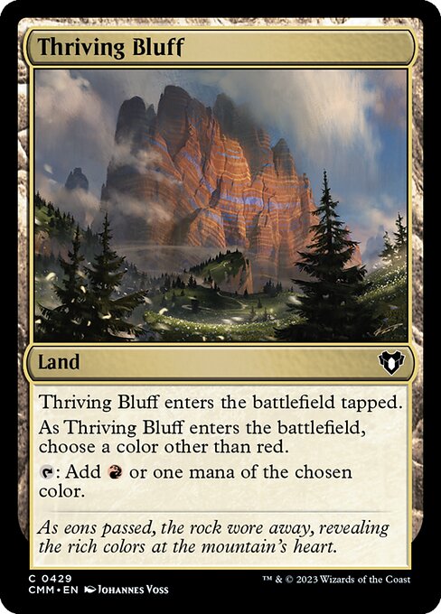 Thriving Bluff (429) [Commander Masters]