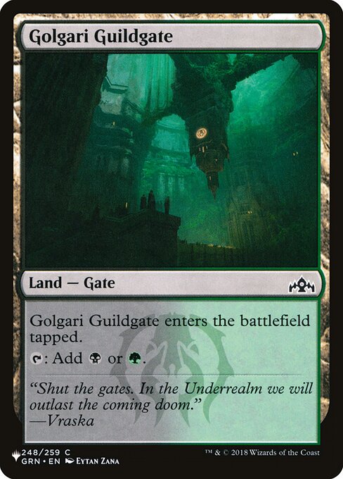Golgari Guildgate (GRN-248) [The List]