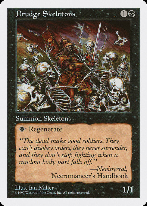 Drudge Skeletons (157) [Fifth Edition]