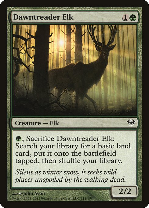 Dawntreader Elk (111) [Dark Ascension]